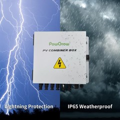 Advanced 6 String Solar Combiner | 63A Breaker | Overload Protection | Reliable