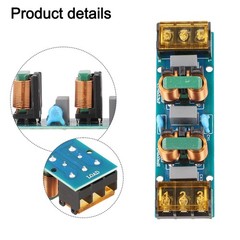Filter Module Chassis Shell Electronic Equipment Module Black Home Supplies