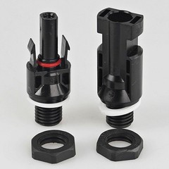 Photovoltaic Connectors 5 Pairs Connector Inside And Outside Metal+plastic