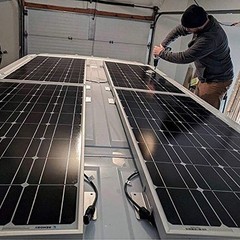 Corrosion-Free Aluminum Z-Bracket Mounts for RVs, Boats & Off-Grid Installations