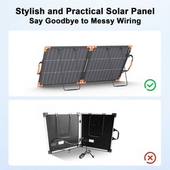 200W Portable Solar Panel kit 100W for Anker SOLIX C1000 / Gen 2 solar generator