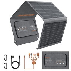 MHPOWOS Small Solar Panel for Ecoflow Anker Jackery Bluetti Power Station