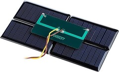10Pcs 5V 60mA Mini Polycrystalline Solar Panels Cells 68mmx37mm/2.67″x1.45″ f…