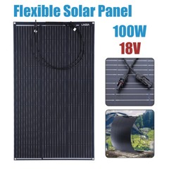 18V 400W 200W Mono Solar Panel N-Type 12BB Power RV Camping Home Boat Off Grid
