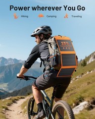 Solar Panels 30W Portable Foldable Solar Charger with 5V USB-A and USB-C Fast…