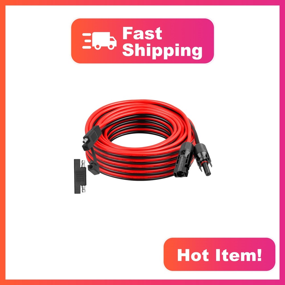 XRDS -RF 30FT SAE Solar Panel Connector Cable