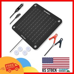 Eco-Friendly 10W Monocrystalline Solar Charger for Cars and Utility Vehicles