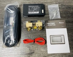 Renogy 500A Battery Monitor w/ Shunt, High and Low Programmable Alarm
