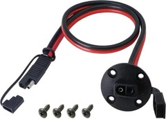 Cable de desconexión rápida de 60 cm, calibre 10 AWG, SAE a SAE de 2 pines.neuvo