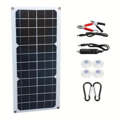 Easy to Use Solar Solution 10W Solar Panel Kit for Phone RV Camping