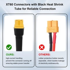 XRDS-RF 12FT Solar to XT60 Cable 10AWG