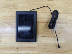 Ring Solar Panel V4 for Outdoor Cameras, Black