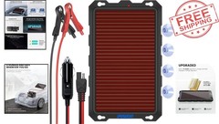 Advanced Intelligent 3.3W Solar Battery Charger – Waterproof & Durable Design