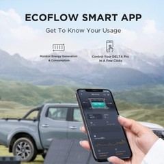 EcoFlow DELTA Pro 3600Wh Portable Power Station+400W Solar Panel Solar Generator