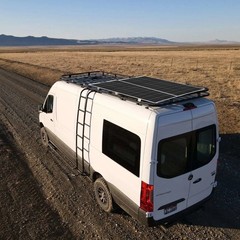 120W Solar Panel Flexible Monocrystalline PV Charging For RV Boats Camping White