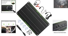 High-Efficiency 10 Watt Solar Panel for 12V Batteries – Plug & Play Design