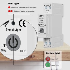 Remote Control Breaker Convenient Home Control Flexible Scheduling Options