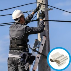 50pcs deicing cable Solar Panel Cable Clip Wiring Frame Clip Wire Clamp