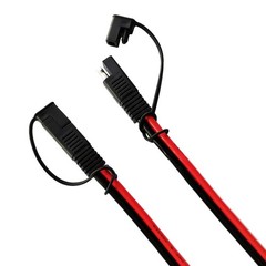 25FT SAE Extension Cable 16AWG – Quick Disconnect Adapter for Solar, RV, Battery