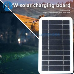 Solar Panel Output USB Outdoor Portable Solar System 5V 2W Mobile Phone Charger