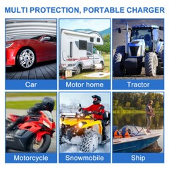 12V Solar Panel Kit IP65 Waterproof Trickle Charger Battery Powered For RVs Car