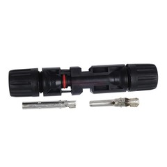 Lot Solar Panel Connector Cable DC Coupler Solar Plug Waterproof Adapter Kit @US
