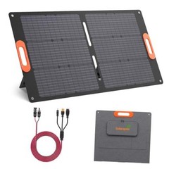 Portable Solar Panel, IP67 Waterproof ETFE One-Piece Lamination, 23.5% 100W