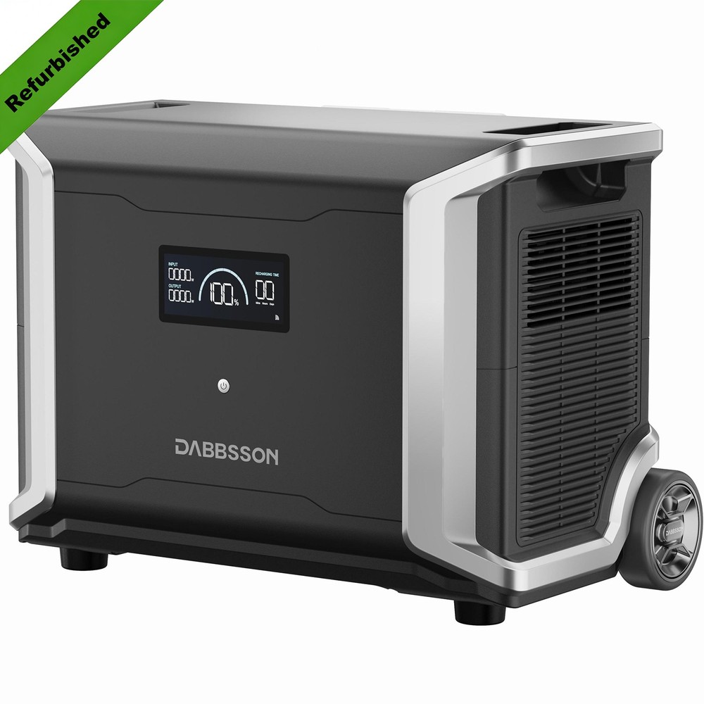 Dabbsson Power Station Extra Battery 5320Wh DBS5300B for DBS3500 Solar Backup RV