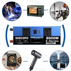 8000W Peak Solar Kit 2pcs Flexible Panel 100A Controller 12V/24V 110V 220V
