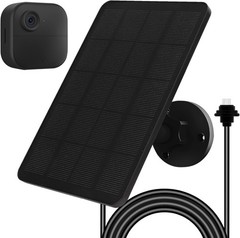Solar Panel for Camera 4W Outdoor Adjustable Mount IP65 Waterproof