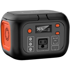 150W Portable Power Bank 97Wh Battery Bank Fast Charging Camping Solar Generator