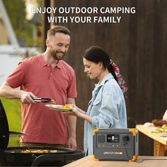 PECRON E500LFP 576Wh 600W Power Station Solar Generator with 100W Solar Panel