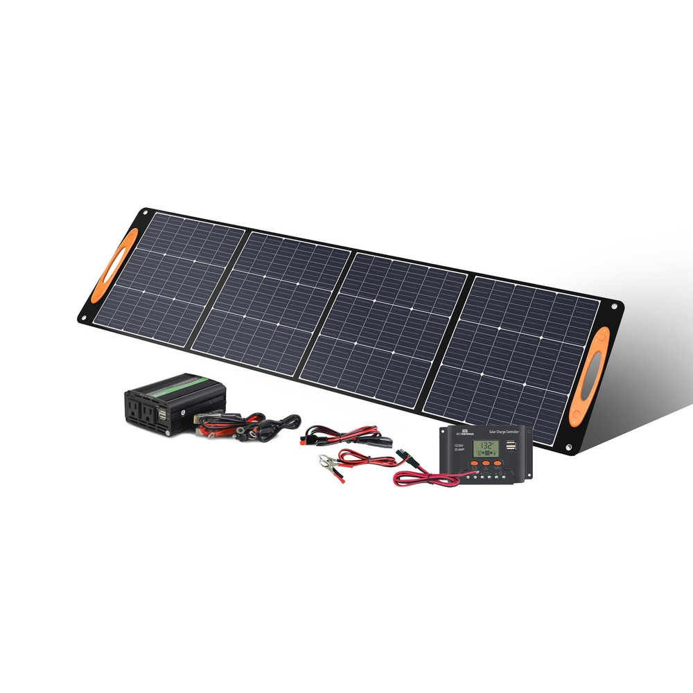 Nature Power, 220-Watt Folding 12 Volt Solar Panel Kit, Watts 220 Model# 12235