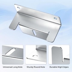 AeternaSol Solar Panel Mounting Bracket System for RV PV Roof Off-Grid Garden