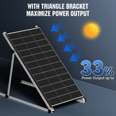 200W 1200W N-type Bifacial Solar Panel 12V Mono 18BB High-Efficiency PV Off-Grid