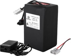 36V BtrPower Battery Pack 25Ah Lithium LiFePO4 for Bicycle Motor E_Bik,e 30A BMS