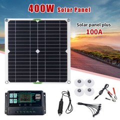 Complete Solar Panel Kit 4000W Power Inverter 12V Battery Charger Controller US