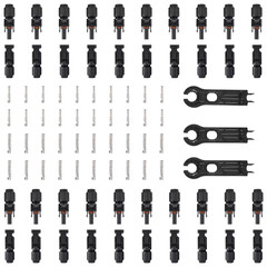 DC Solar Connector 1000V30A Solar Panel Branch PV Connectors Connect Stecker Too