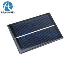 6V 100mA 0.6W Mini Epoxy Solar Panel Photovoltaic Polycrystalline Cell Charger