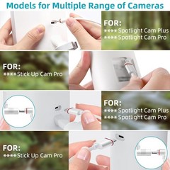 VERVERAY 2PCS Barrel Plug to USB-C Adapter for Ring USB C Outdoor Cameras, Ba…