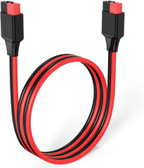 45A Connector Extension Cable 10AWG Tinned Copper 2FT for Battery Systems RVs