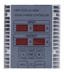 Solar Battery Charge Controller Boost MPPT Voltage Adjustable Waterproof