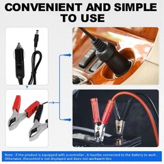 12V Solar Panel Kit 6W Trickle Charger IP65 Waterproof Portable Car Boat High