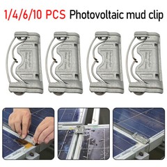 1-10Pcs Solar Panel Water Drainage Clip PV Module Cleaning Clips For Water Drain