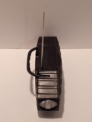 Solar Panel Power Station Flashlight Radio Solar Emergency Power Bank