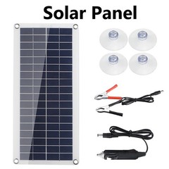 Solar Panel Kit,12 Volt Trickle Charger Battery Charger Maintenance Boat RV Car