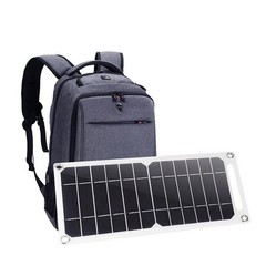 2W 6W 5V Portable Solar Charger Monocrystalline for Backpack USB Powered Use