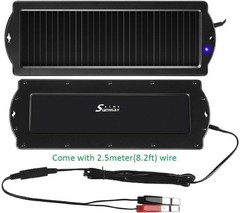 Universal 12V Solar Maintainer with LED Indicator – Ideal for Any Vehicles