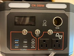 300W Portable Power Station 86400mAh Battery Bank Camping AC DC Solar Generator