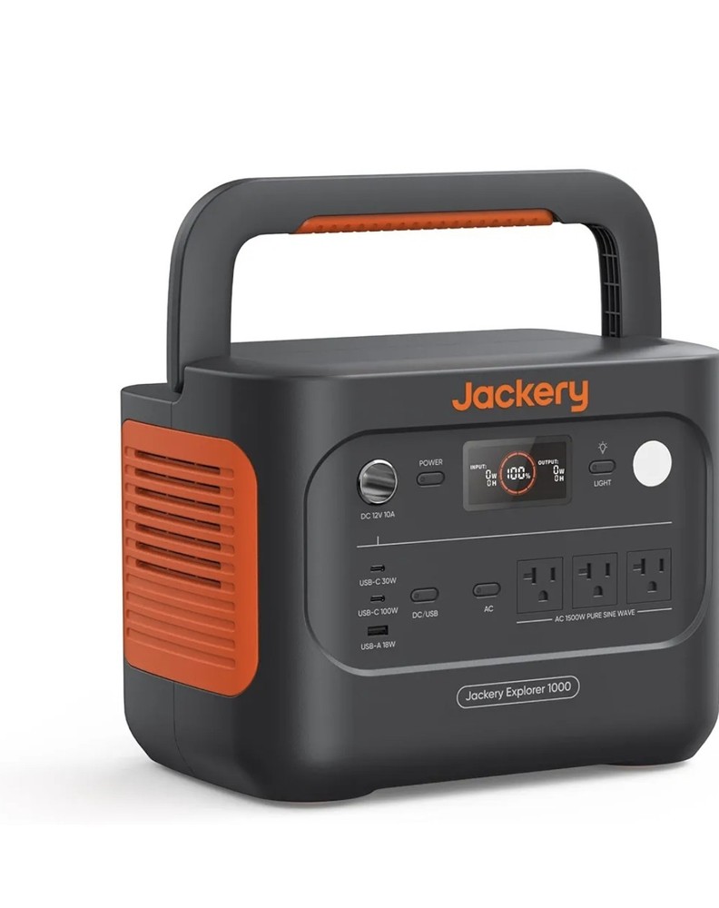 Jackery Explorer SolarGenertorPortable 1070Wh WE SHIP 2ALASKA&Guam &PR&EVERYWHER